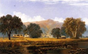 Harvesting, Livermore Valley Artwork by Edwin Deakin