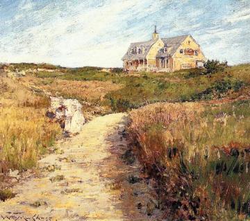 Chase Homestead, Shinnecock Artwork by William Merritt Chase