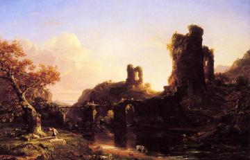 An Italian Autumn Artwork by Thomas Cole