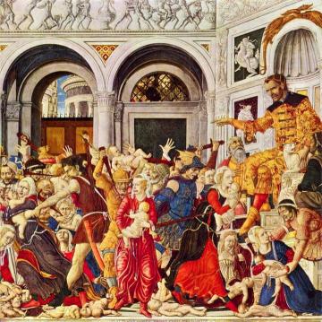 Massacre Des Innocents Artwork by Matteo di Giovanni