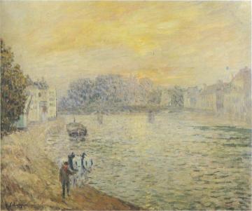 By the River Artwork by Henri Lebasque