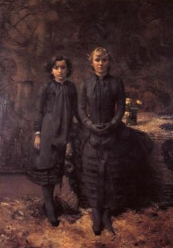 The Schlobach Sisters Artwork by Theo van Rysselberghe