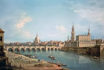 A View of Dresden Artwork by Antonio Joli