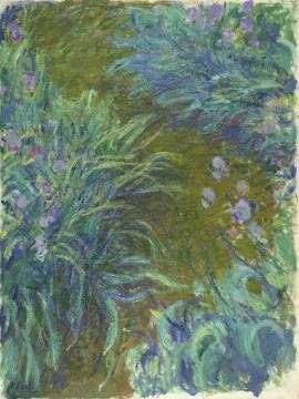 Irises Artwork by Claude Oscar Monet