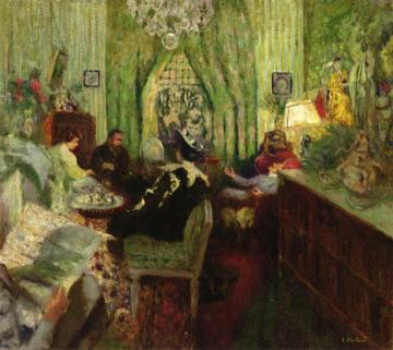 The Salon Of Madame Aron Artwork by Edouard Vuillard