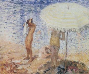 At the Beach Artwork by Henri Lebasque