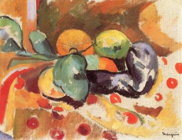 Still LIfe with Lemons Artwork by Henri Manguin