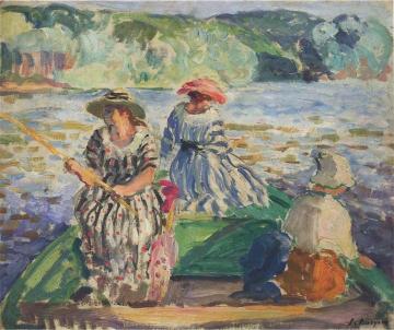 A fishing expedition Artwork by Henri Lebasque