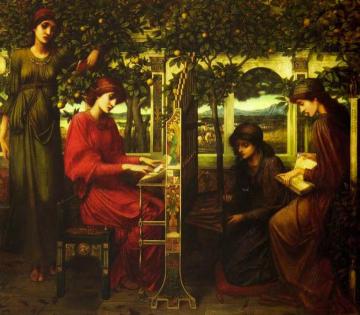 Summer Songs Artwork by John Melhuish Strudwick