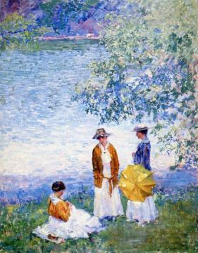 Summer Afternoon Artwork by Alson Skinner Clark