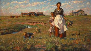 The Prairie Is My Garden Artwork by Harvey T. Dunn