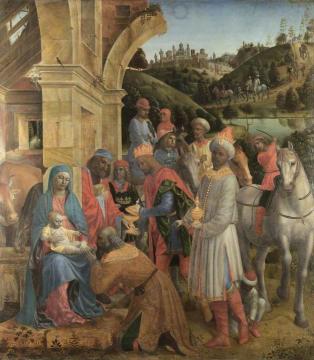 The Adoration Of The Kings Artwork by Vincenzo Foppa