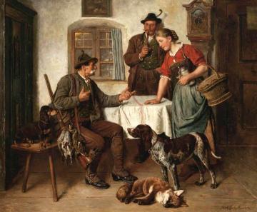 The Day's Bag Artwork by Adolf Eberle