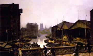 Leeds Bridge Artwork by John Atkinson Grimshaw