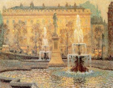 Trafalgar Square, London Artwork by Henri Martin