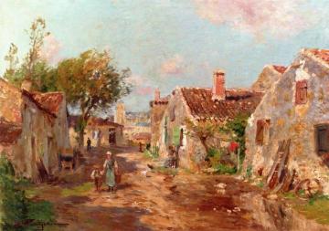 In Talmont Artwork by Edmond Petitjean