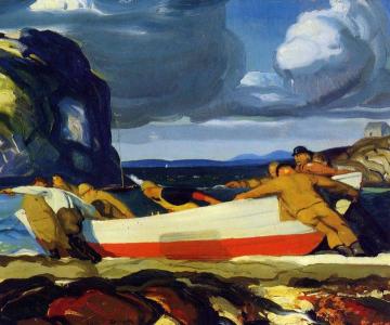 The Big Dory Artwork by George Wesley Bellows