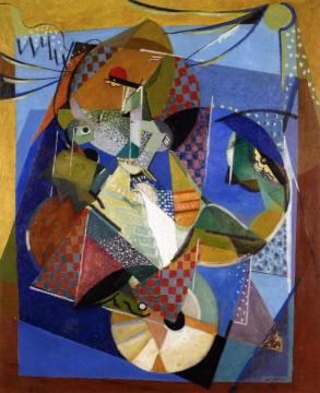 Vaudeville Artwork by Albert Gleizes