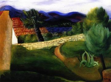 Landscape Artwork by Moise Kisling