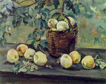 Apples Artwork by Pyotr Konchalovsky