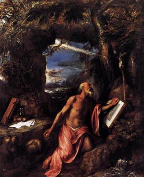 St Jerome Artwork by Titian
