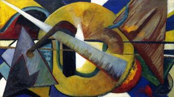 Abstract Portrait Of Marcel Duchamp Artwork by Katherine S. Dreier