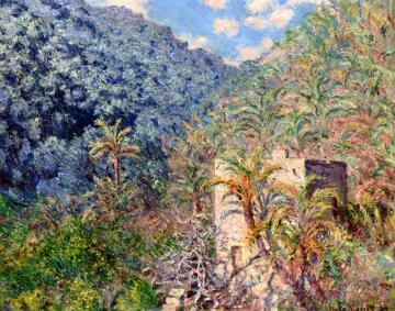 Olive Trees and Palm Trees, Sasso Valley Artwork by Claude Oscar Monet