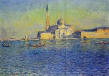 San Giorgio Maggiore Artwork by Claude Oscar Monet