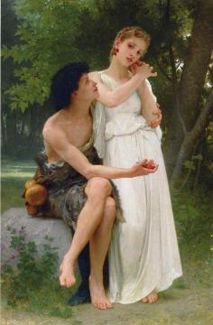 Le Premiers Bijoux Artwork by William Adolphe Bouguereau