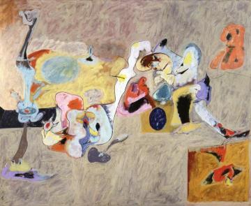 The Plow And The Song Artwork by Arshile Gorky