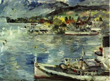 Lake Lucerne, Morning Artwork by Lovis Corinth
