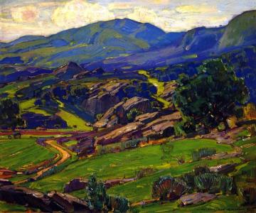 Laguna Hills Artwork by William Wendt