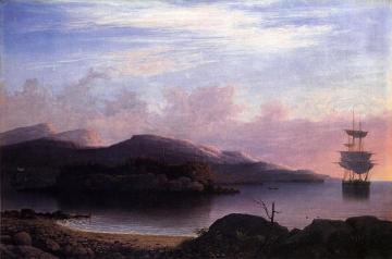 Off Mount Desert Artwork by Fitz Hugh Lane