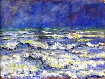 Open Sea, Stormy Weather Artwork by Claude Oscar Monet