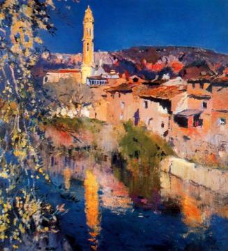 Paisaje. Vilanova Artwork by Joaquin Mir Trinxet