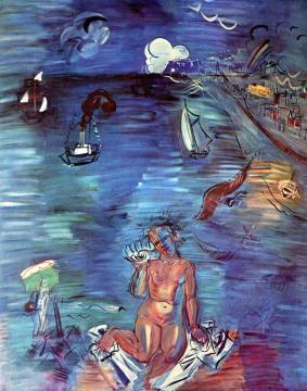 Amphirite Artwork by Raoul Dufy