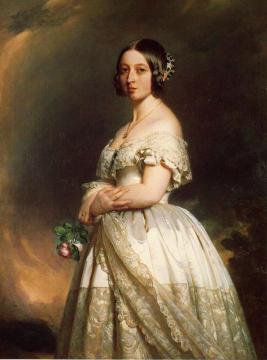 Queen Victoria Artwork by Franz Xavier Winterhalter