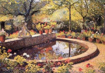 Le Bassin de Marquayrol Artwork by Henri Martin