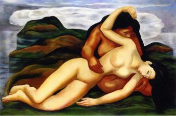 Shipwrecked Artwork by Moise Kisling