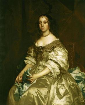 Catherine of Braganza (1638-1705) Artwork by Sir Peter Lely