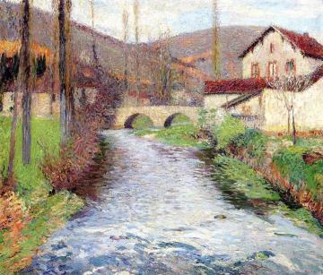 Le Ruisseau, La Bastide du Vert Artwork by Henri Martin