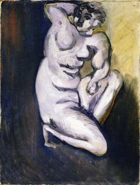 Kneeling Nude Artwork by Henri Matisse