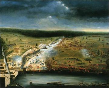 Battle Of New Orleans, 1815 Artwork by Jean Hyacinthe Laclotte