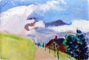 Swiss Landscape Artwork by Henri Matisse