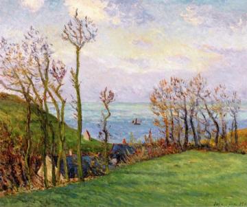 Le Vallon, Vaucottes-sur-Mer Artwork by Maxime Maufra