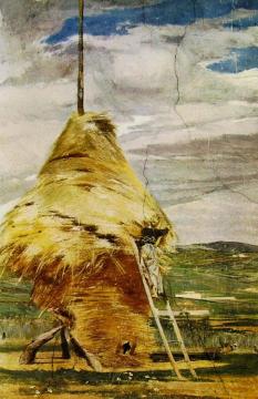 Haystack Artwork by Giovanni Boldini