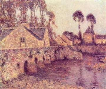The Bridge Artwork by Henri Le Sidaner