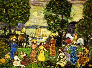 Twilight Artwork by Maurice Prendergast