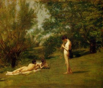 Arcadia Artwork by Thomas Eakins