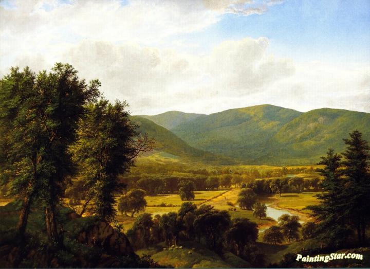 The Valley Artwork by William Mason Brown